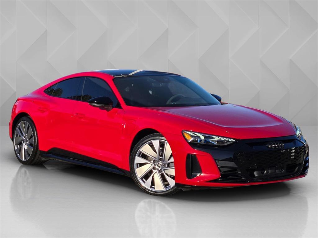 used 2022 Audi e-tron GT car, priced at $53,298