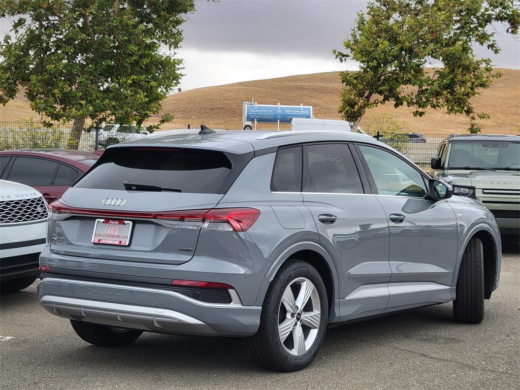 new 2025 Audi Q4 e-tron car, priced at $55,690