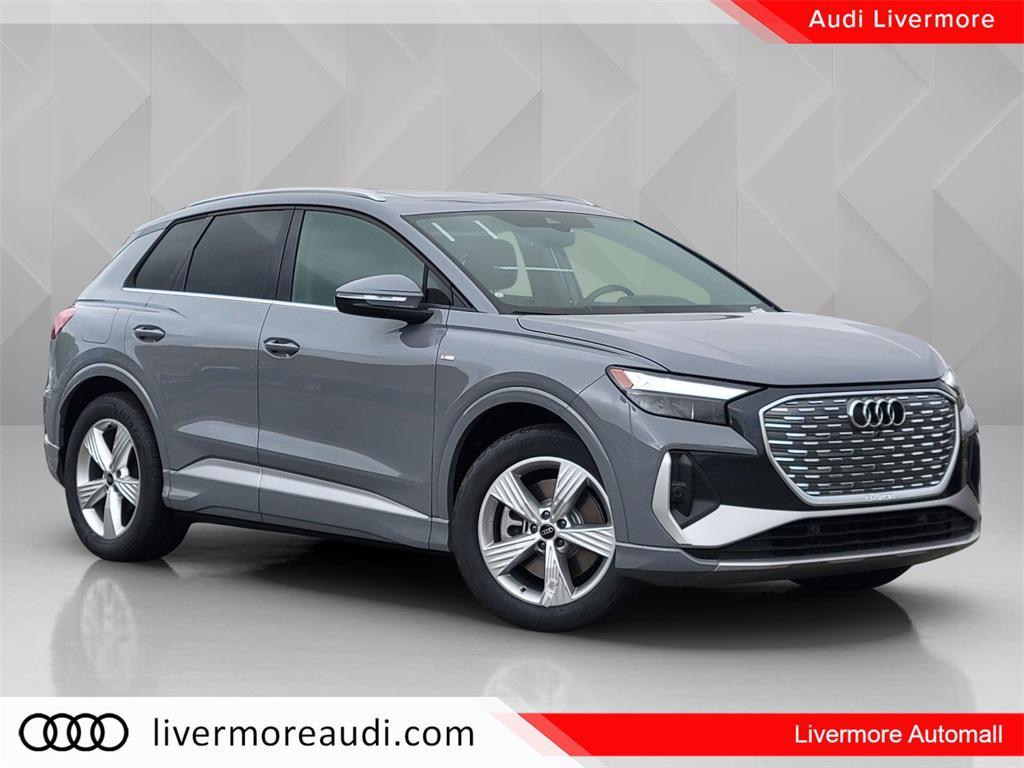 new 2025 Audi Q4 e-tron car, priced at $55,690