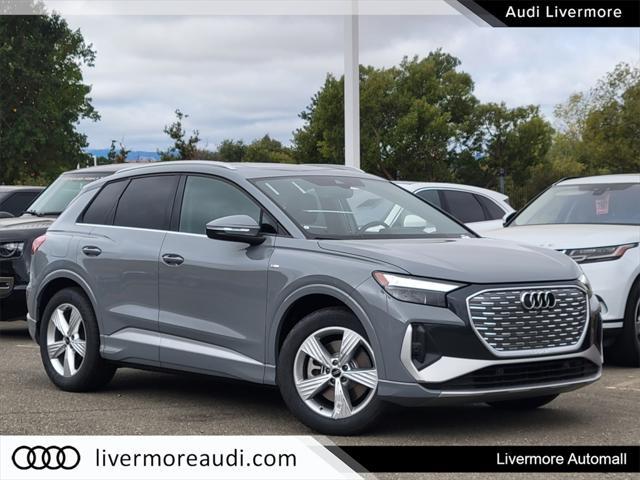 new 2025 Audi Q4 e-tron car, priced at $55,690
