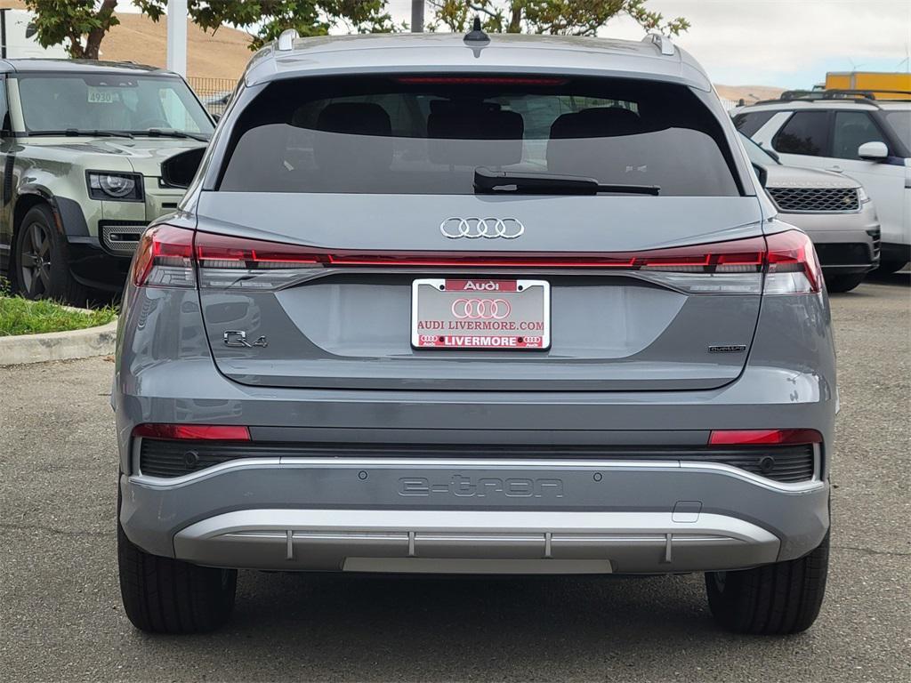 new 2025 Audi Q4 e-tron car, priced at $55,690