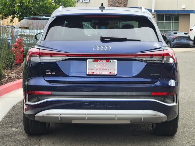 new 2025 Audi Q4 e-tron car, priced at $61,450