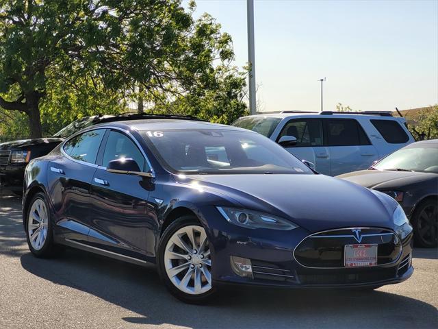 used 2016 Tesla Model S car, priced at $19,825
