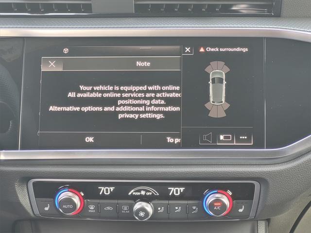 new 2025 Audi Q3 car, priced at $47,200