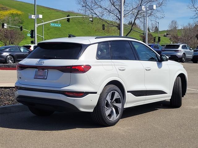 new 2025 Audi Q6 e-tron car, priced at $75,840
