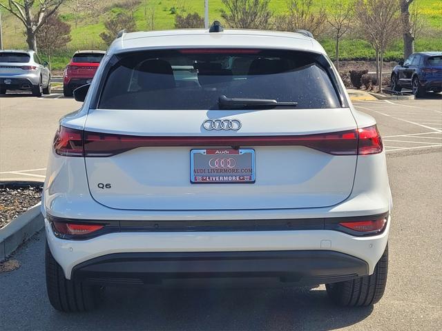 new 2025 Audi Q6 e-tron car, priced at $75,840