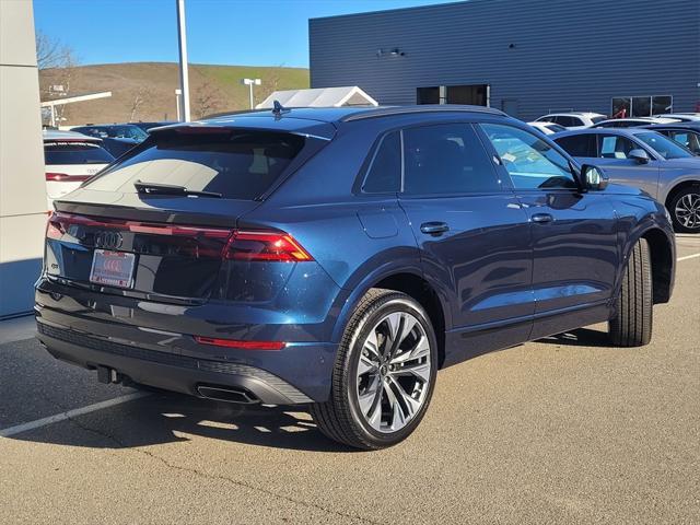 new 2025 Audi Q8 car, priced at $84,555