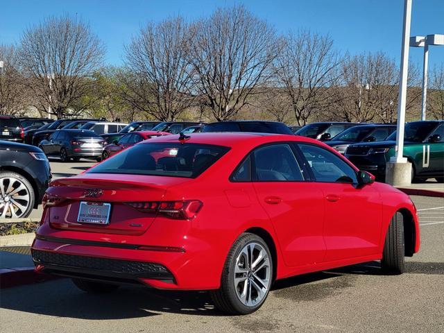 new 2025 Audi A3 car, priced at $44,935