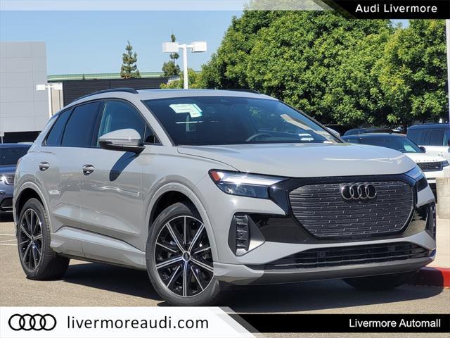 new 2025 Audi Q4 e-tron car, priced at $54,690