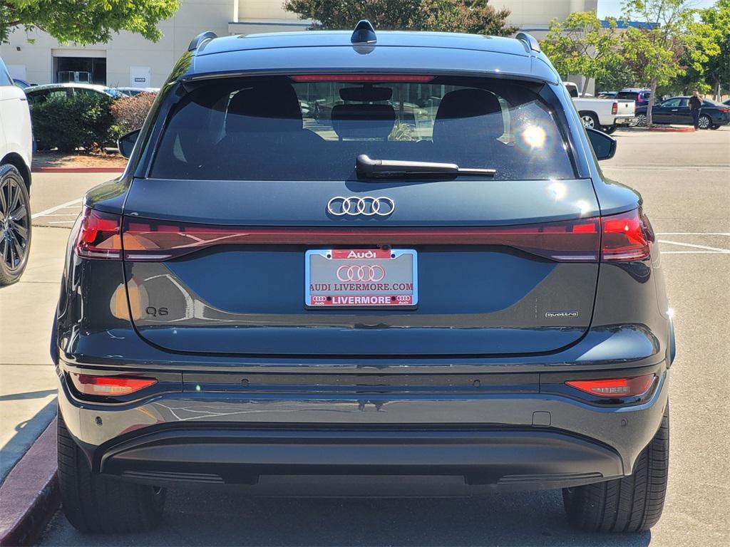 new 2025 Audi Q6 e-tron car, priced at $73,863