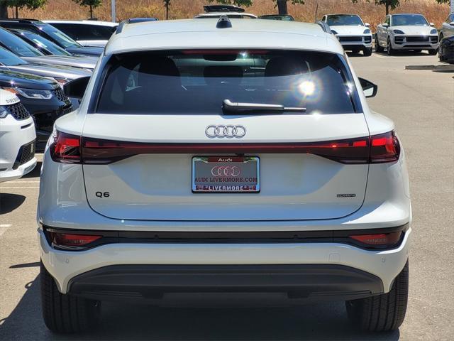 new 2025 Audi Q6 e-tron car, priced at $70,435