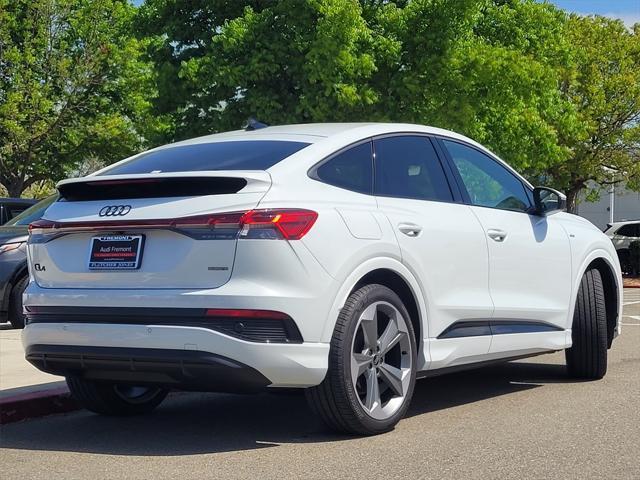 new 2025 Audi Q4 e-tron Sportback car, priced at $66,790