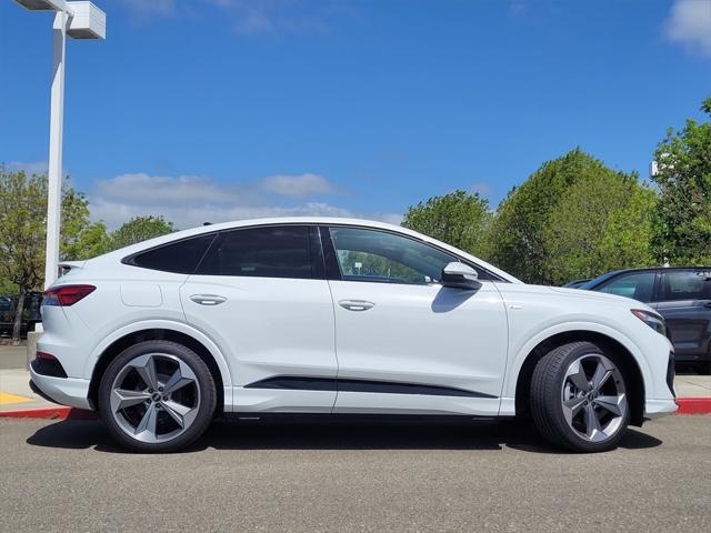 new 2025 Audi Q4 e-tron Sportback car, priced at $66,790