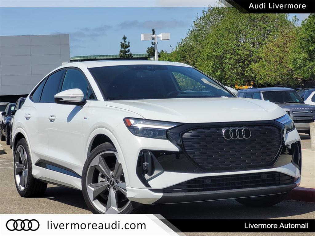 new 2025 Audi Q4 e-tron Sportback car, priced at $63,790