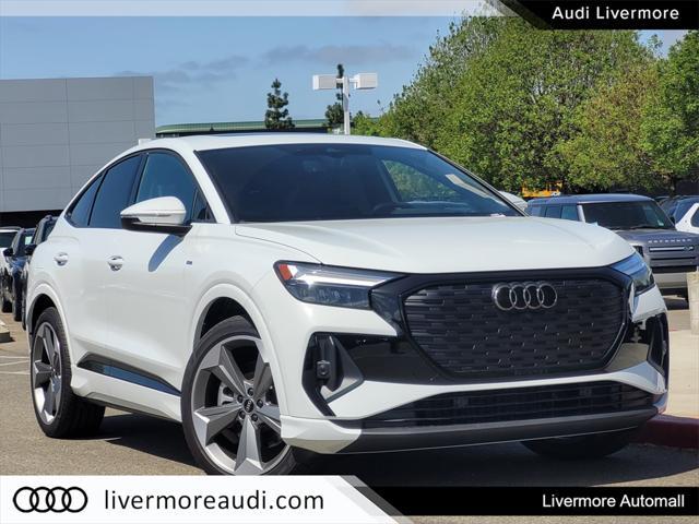 new 2025 Audi Q4 e-tron Sportback car, priced at $66,790