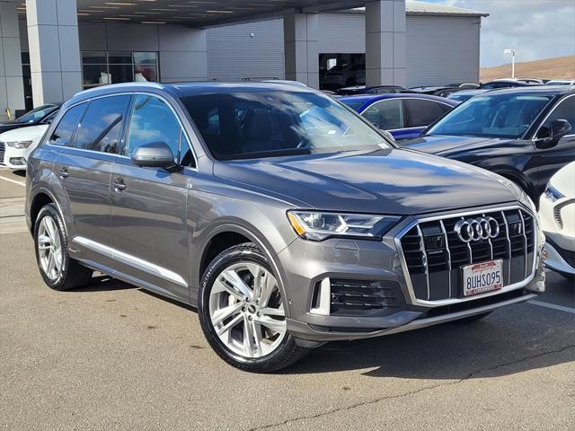 used 2021 Audi Q7 car, priced at $34,115