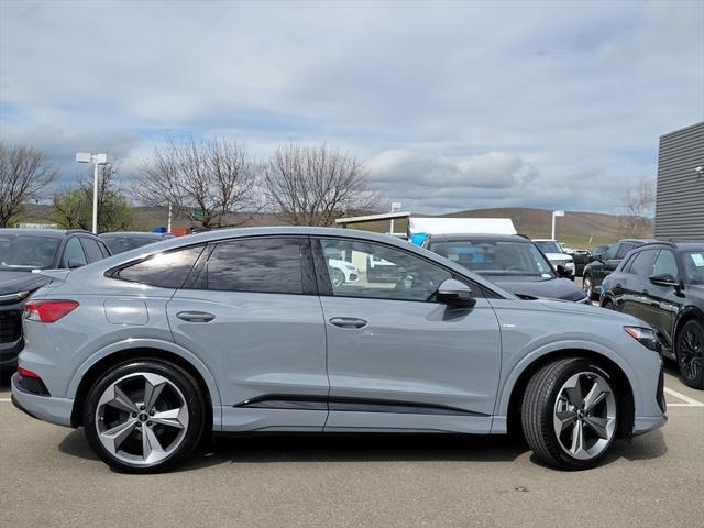 new 2025 Audi Q4 e-tron Sportback car, priced at $66,195