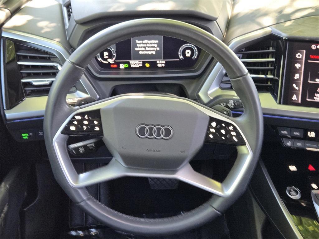used 2023 Audi Q4 e-tron car, priced at $35,492