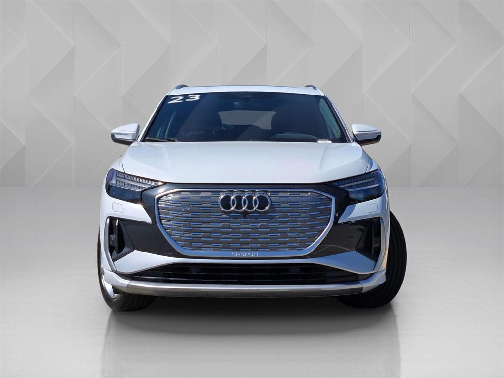 used 2023 Audi Q4 e-tron car, priced at $35,492