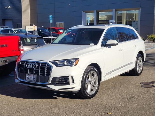 used 2021 Audi Q7 car, priced at $33,546