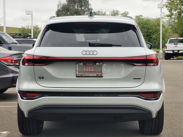 new 2025 Audi Q6 e-tron car, priced at $75,840