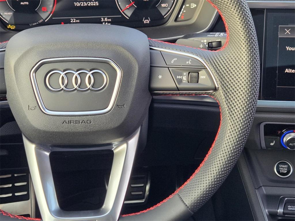 new 2025 Audi Q3 car, priced at $47,412