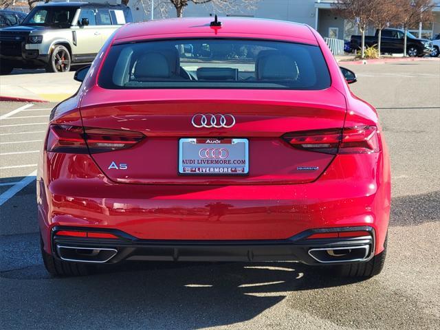 new 2025 Audi A5 Sportback car, priced at $57,815