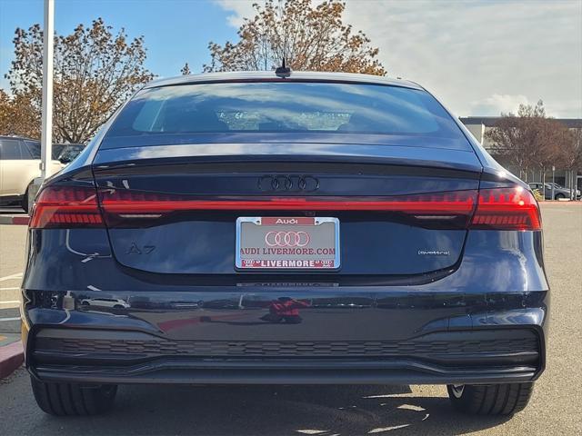 new 2025 Audi A7 car, priced at $89,975