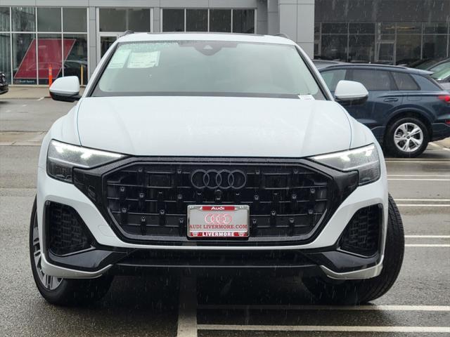 new 2025 Audi Q8 car, priced at $85,955