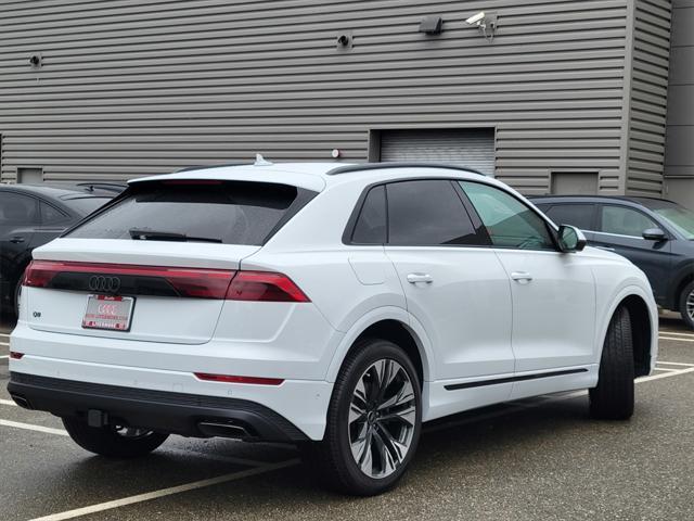 new 2025 Audi Q8 car, priced at $85,955