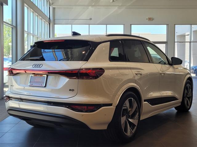new 2025 Audi Q6 e-tron car, priced at $77,750