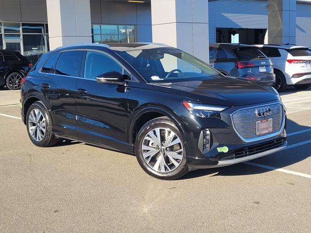 used 2023 Audi Q4 e-tron car, priced at $33,293