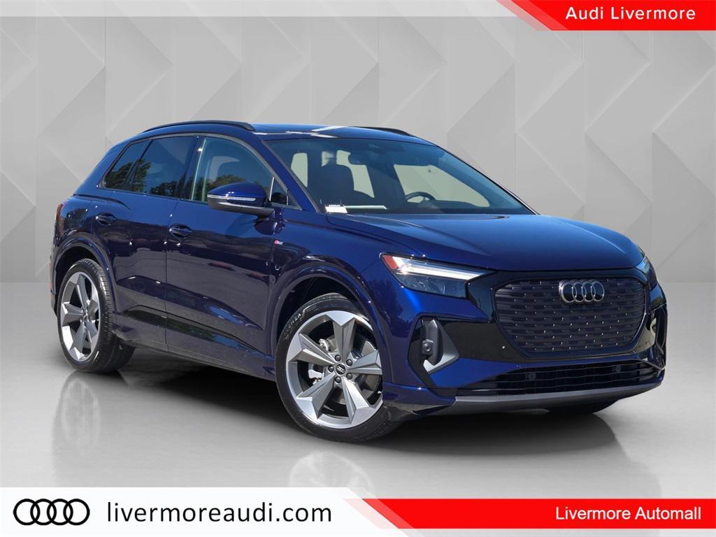 new 2025 Audi Q4 e-tron car, priced at $61,775