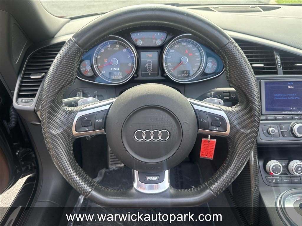 used 2011 Audi R8 car, priced at $79,995