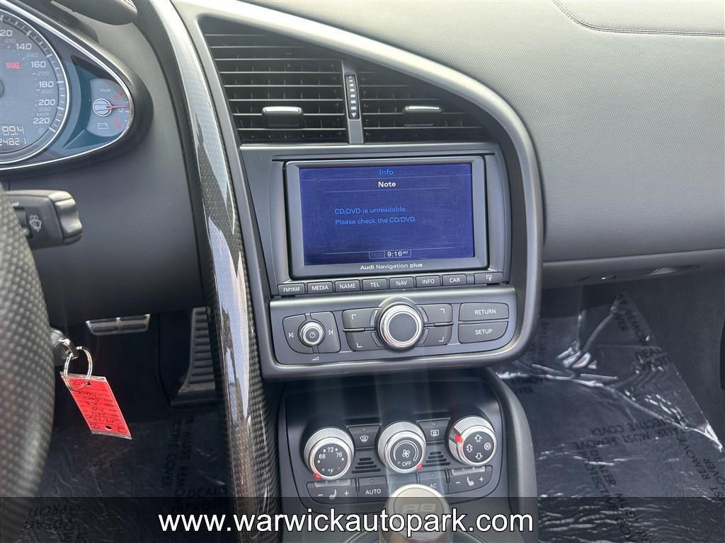 used 2011 Audi R8 car, priced at $79,995