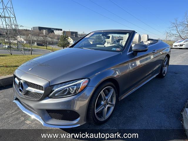 used 2017 Mercedes-Benz C-Class car, priced at $26,995