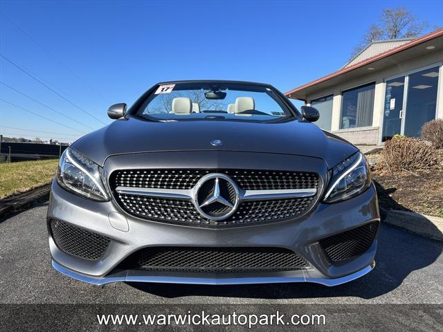 used 2017 Mercedes-Benz C-Class car, priced at $26,995