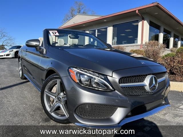 used 2017 Mercedes-Benz C-Class car, priced at $26,995