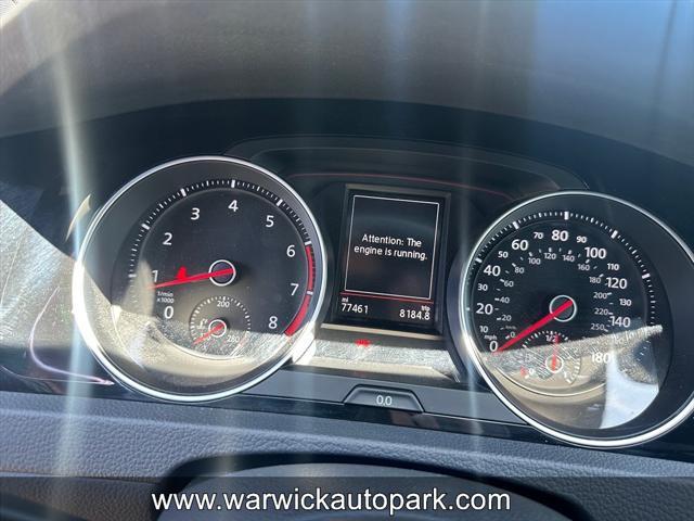 used 2019 Volkswagen Golf GTI car, priced at $17,995
