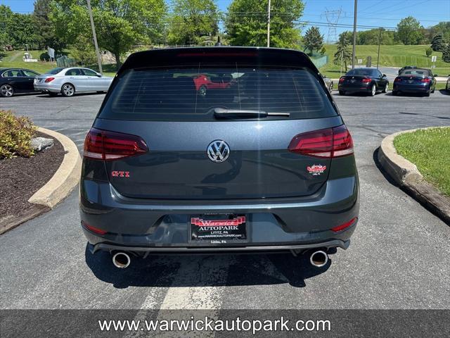 used 2019 Volkswagen Golf GTI car, priced at $17,995