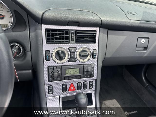 used 2003 Mercedes-Benz SLK-Class car, priced at $12,995