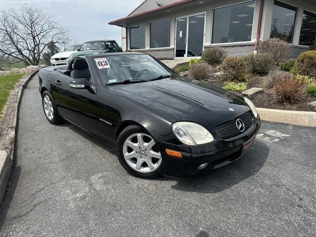 used 2003 Mercedes-Benz SLK-Class car, priced at $11,995