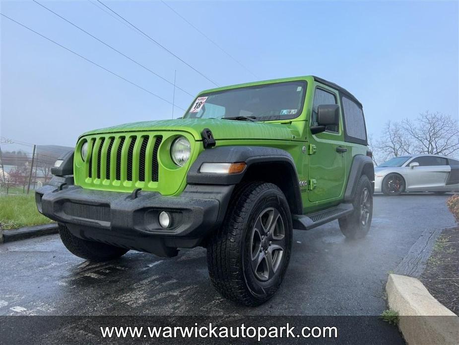 used 2018 Jeep Wrangler car, priced at $24,968