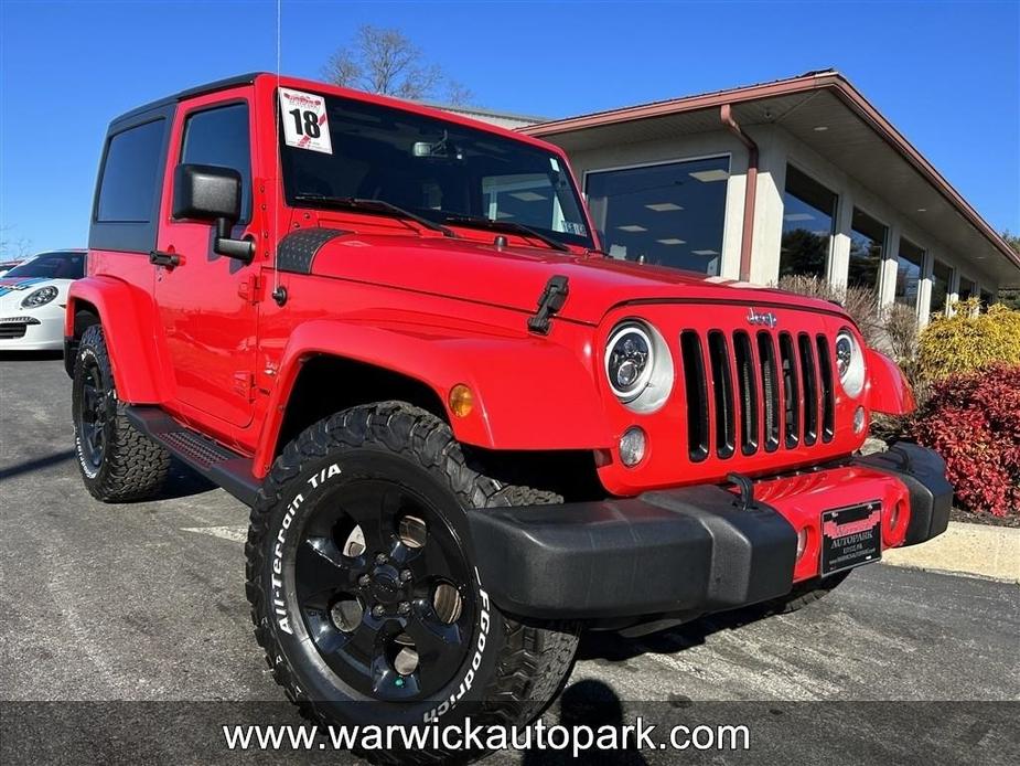 used 2018 Jeep Wrangler JK car, priced at $26,995