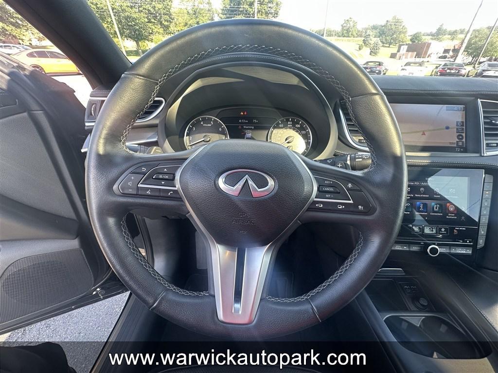 used 2022 INFINITI QX55 car, priced at $29,995