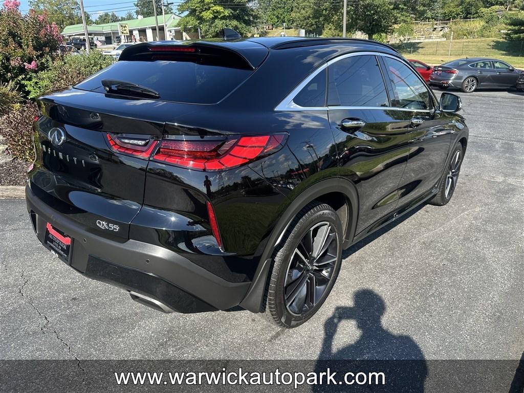 used 2022 INFINITI QX55 car, priced at $29,995