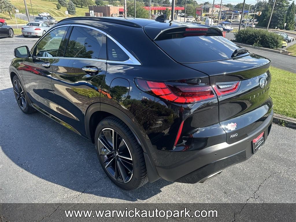used 2022 INFINITI QX55 car, priced at $29,995