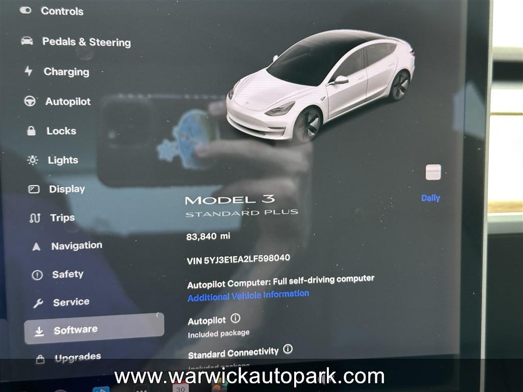 used 2020 Tesla Model 3 car, priced at $19,995