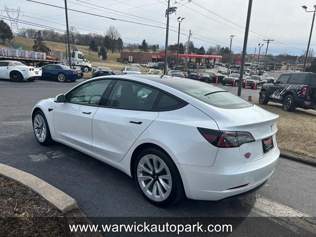 used 2021 Tesla Model 3 car, priced at $25,995