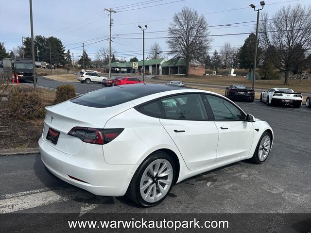 used 2021 Tesla Model 3 car, priced at $25,995